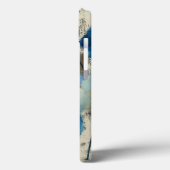 Coques Case-Mate iPhone Aquamarine Floral (Verso / Gauche)