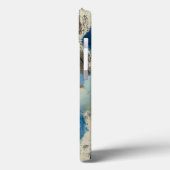 Coques Case-Mate iPhone Aquamarine Floral (Verso / Gauche)