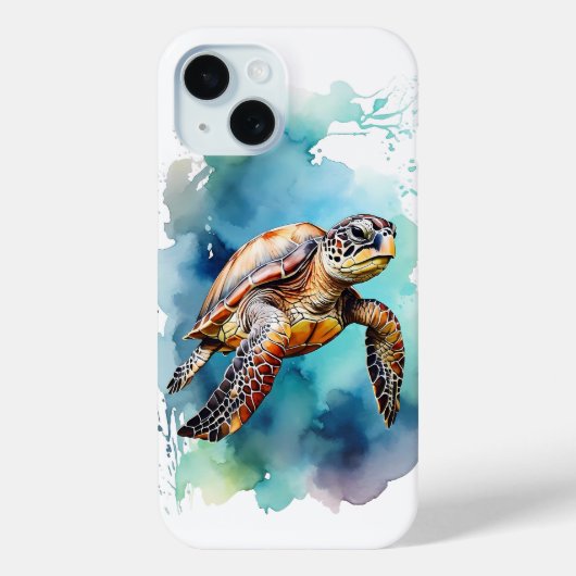 Coques Case-Mate iPhone Aquarelle (Verso)