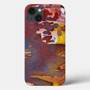 Etui iPhone 13 aquarelle 8 d'arrière - plan