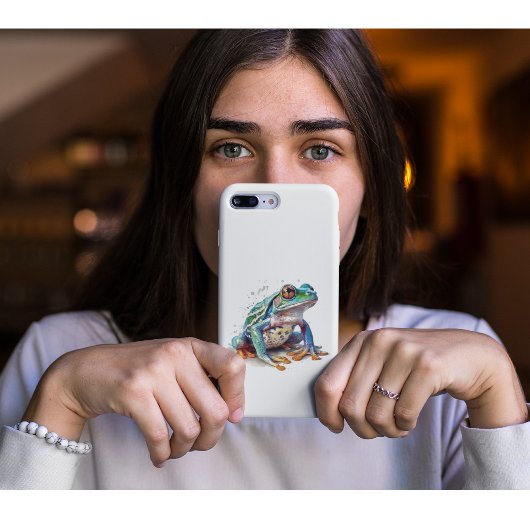 Coques Case-Mate iPhone Aquarelle à bijoux grenouille