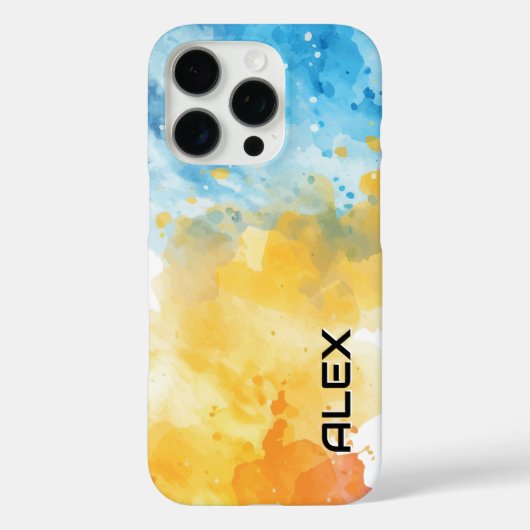 Coques Case-Mate iPhone Aquarelle Abstraite (Verso)