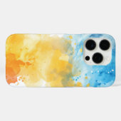 Coques Case-Mate iPhone Aquarelle Abstraite (Verso (horizontal))