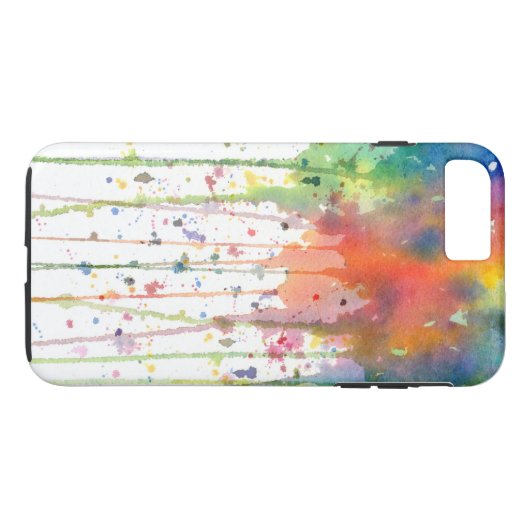 Coques Case-Mate iPhone Aquarelle Abstraite (Dos (Horizontal))
