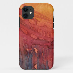 Coque iPhone 11 Aquarelle abstraite 3