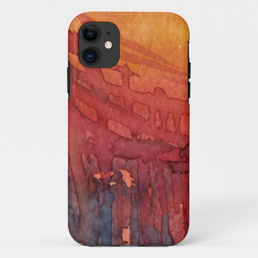 Coques Case-Mate iPhone Aquarelle abstraite 3 (Dos)