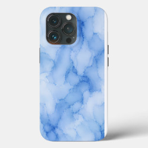 Case-Mate iPhone Case Aquarelle Abstraite Bleu Clair