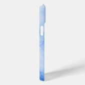Coques Case-Mate iPhone Aquarelle Abstraite Bleu Clair (Verso / Droite)