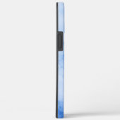 Coques Case-Mate iPhone Aquarelle Abstraite Bleu Douce (Verso / Droite)