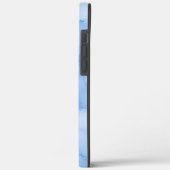 Coques Case-Mate iPhone Aquarelle Abstraite Bleu Douce (Verso / Gauche)