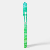 Coques Case-Mate iPhone Aquarelle Abstraite de Seagrass Ombre Neon (Verso / Gauche)