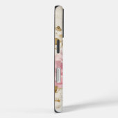 Coques Case-Mate iPhone Aquarelle Abstraite Fleurs roses (Verso / Droite)