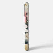 Coques Case-Mate iPhone Aquarelle Abstraite Fleurs roses (Verso / Gauche)