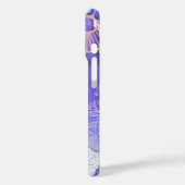 Coques Case-Mate iPhone Aquarelle Abstraite Flora Art Monogramme (Verso / Gauche)