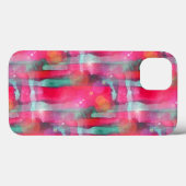 Coques Case-Mate iPhone Aquarelle abstraite peinte (Verso (horizontal))