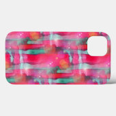 Coques Case-Mate iPhone Aquarelle abstraite peinte (Verso (horizontal))