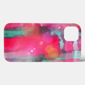 Coques Case-Mate iPhone Aquarelle abstraite peinte (Verso (horizontal))