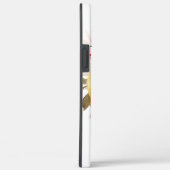 Coques Case-Mate iPhone Aquarelle Agrumes féministes Floral avec nom (Verso / Droite)