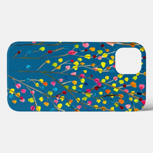 Coques Case-Mate iPhone Aquarelle arc-en-ciel (Verso (horizontal))