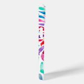 Coques Case-Mate iPhone Aquarelle arc-en-ciel spirale abstraite (Verso / Droite)