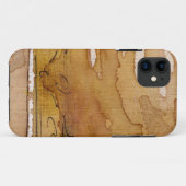 Coques Case-Mate iPhone Aquarelle artistique d'arrière - plan (Dos (Horizontal))