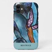 Coques Case-Mate iPhone Aquarelle Baleine tropicale (Dos)