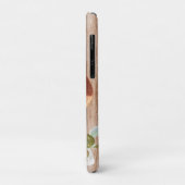 Coques Case-Mate iPhone Aquarelle Beagle & Fleurs (Dos/Gauche)