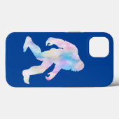 Coques Case-Mate iPhone Aquarelle Bigfoot (Verso (horizontal))