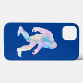 Coques Case-Mate iPhone Aquarelle Bigfoot (Verso (horizontal))