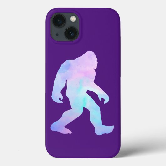 Coques Case-Mate iPhone Aquarelle Bigfoot (Verso)