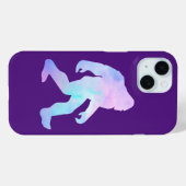 Coques Case-Mate iPhone Aquarelle Bigfoot (Verso (horizontal))