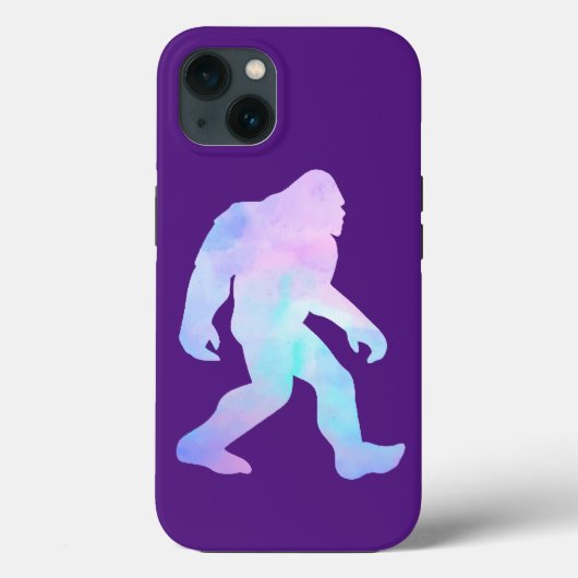 Coques Case-Mate iPhone Aquarelle Bigfoot (Verso)