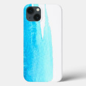 Coques Case-Mate iPhone Aquarelle bleu ciel (Verso)