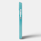 Coques Case-Mate iPhone Aquarelle bleu contemporain Encre d'alcool (Verso / Gauche)