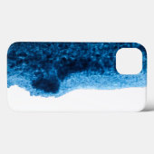 Coques Case-Mate iPhone Aquarelle bleu marine (Verso (horizontal))
