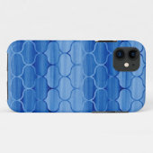 Coques Case-Mate iPhone Aquarelle bleu peint Conception d'oignon (Dos (Horizontal))