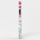 Coques Case-Mate iPhone Aquarelle bleu rose (Dos/Droite)