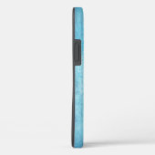 Coques Case-Mate iPhone Aquarelle bleue gaie personnalisée (Verso / Droite)
