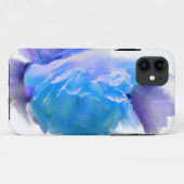 Coques Case-Mate iPhone Aquarelle bleue rose bleu fleur bleu floral (Dos (Horizontal))
