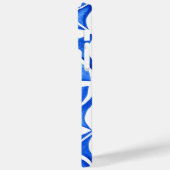 Coques Case-Mate iPhone Aquarelle bleue Toscane italienne Carrelage (Verso / Gauche)