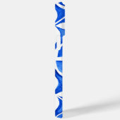 Coques Case-Mate iPhone Aquarelle bleue Toscane italienne Carrelage (Verso / Droite)