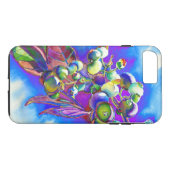 Coques Case-Mate iPhone Aquarelle bleutée baies bleues fruit bleu (Dos (Horizontal))