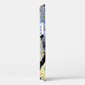 Coques Case-Mate iPhone Aquarelle Blue Hydrangea : Motif foncé sans couleu (Verso / Droite)