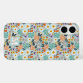 Coques Case-Mate iPhone Aquarelle Boho Floral (Verso (horizontal))