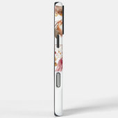 Coques Case-Mate iPhone Aquarelle Boho Leaf Feather Indian iPhone (Verso / Droite)