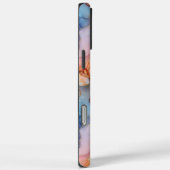 Coques Case-Mate iPhone Aquarelle Boho Marble Butterfly iPhone (Verso / Droite)