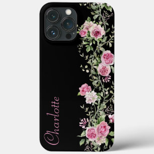 Case-Mate iPhone Case Aquarelle Bordure florale rose