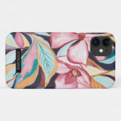 Coques Case-Mate iPhone Aquarelle botanique Art Abstrait Nom Téléphone (Dos (Horizontal))