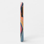 Coques Case-Mate iPhone Aquarelle botanique Art Abstrait Nom Téléphone (Dos/Gauche)