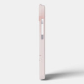 Coques Case-Mate iPhone Aquarelle Botanique Feuille Foliage Rose Monogramm (Verso / Gauche)